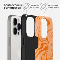 Burga Coque arrière Tough iPhone 14 Pro Max - High Vibrations