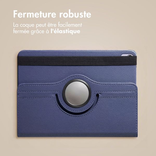 imoshion Coque tablette rotatif à 360° Apple iPad Mini 7 (2024) / iPad Mini 6 (2021) - Bleu foncé