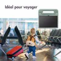 imoshion Coque kidsproof avec poignée Apple iPad 9 (2021) 10.2 pouces / iPad 8 (2020) 10.2 pouces / iPad 7 (2019) 10.2 pouces - Olive Green