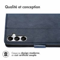 imoshion Étui de télephone portefeuille Samsung Galaxy A56 - Bleu foncé