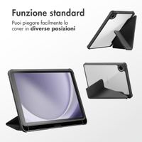 imoshion Coque tablette Origami Samsung Galaxy Tab A9 Plus - Noir