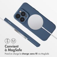 imoshion Coque Couleur avec MagSafe Apple iPhone 14 Pro - Bleu foncé