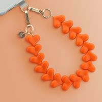 Selencia Lova Dragonne Cœur - Orange