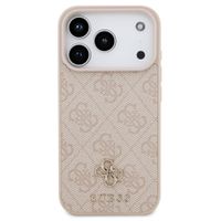 Guess Coque 4G Metal Logo MagSafe Apple iPhone 17 Pro Max - Rose