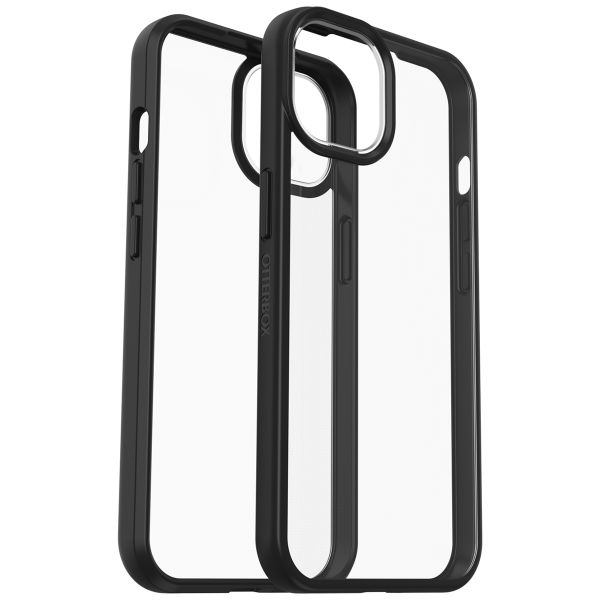 OtterBox Coque arrière React iPhone 13 - Transparent / Noir