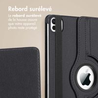 imoshion Coque tablette rotatif à 360° iPad Air 13 pouces (2024) M2 - Noir