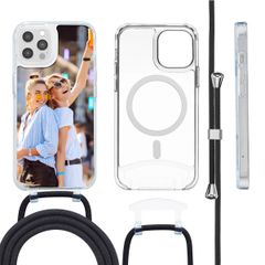 Concevez votre Coque MagSafe avec cordon amovible  Apple iPhone 12 Pro Max - Transparent