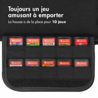 imoshion ﻿Etui Nintendo Switch - Etui pour la Nintendo Switch / Switch OLED - Noir