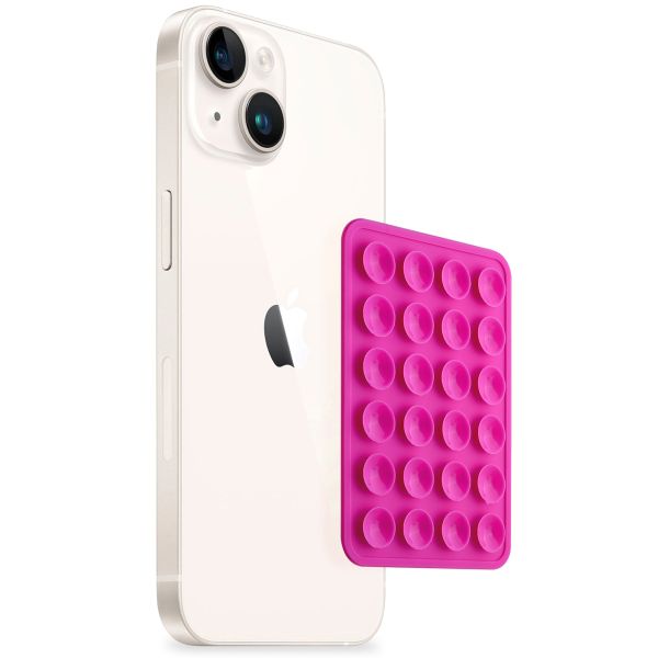 Selencia Pack de 2 Supports de téléphone à ventouse - Rose