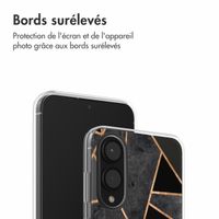 imoshion Coque Design Samsung Galaxy S25 Edge - Black Graphic