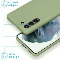 imoshion Coque Couleur Samsung Galaxy S21 - Olive Green