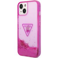 Guess Coque Liquid Glitter iPhone 14 - Fuchsia