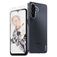 CARE by PanzerGlass Coque Fashion XR + Ultra-Wide Fit Écran de Protection avec applicateur Samsung Galaxy A26 - Transparent