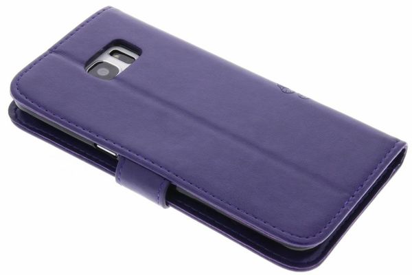 Etui de téléphone Fleurs de Trèfle Samsung Galaxy S7 Edge