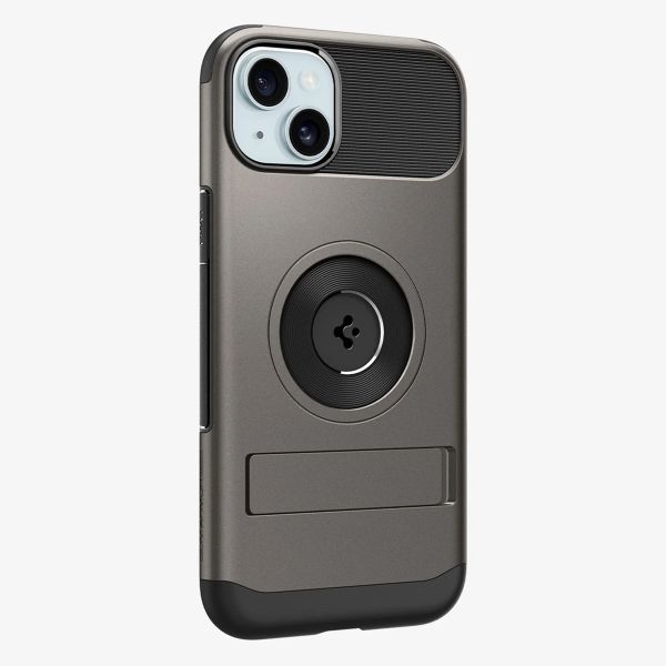 Spigen Coque Slim Armor MagSafe Apple iPhone 15 / 14 / 13 - Gunmetal