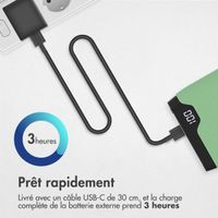 imoshion Batterie externe - 10.000 mAh - Quick Charge et Power Delivery - Vert