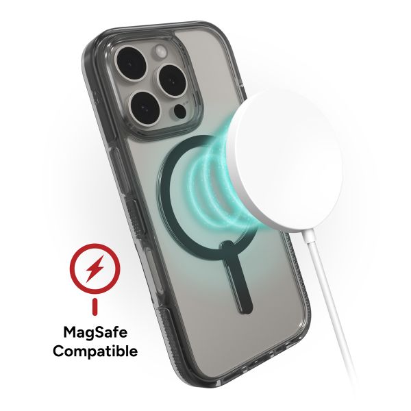 ZAGG Coque Santa Cruz Snap avec MagSafe Apple iPhone 16 Pro - Clear / Black