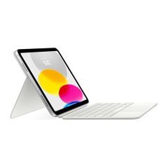 Apple Magic Keyboard Apple iPad 11 (2025) 11 pouces A16 / iPad 10 (2022) 10.9 pouces - QWERTY - Blanc