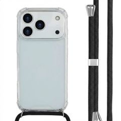 imoshion Coque arrière transparente avec cordon Apple iPhone 17 Pro - Noir