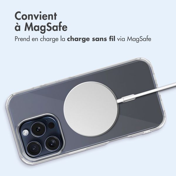 imoshion Coque arrière de protection avec MagSafe iPhone 16 Pro Max - Transparent