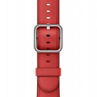 Apple Leather Band Classic Buckle Apple Watch Series 1-9 / SE - 38/40/41 mm / Series 10 - 42 mm - Rouge