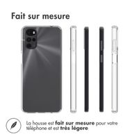 Accezz Coque Clear Motorola Moto G22 - Transparent