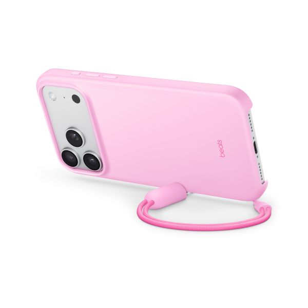 Beats Coque avec support avec MagSafe et contrôle de caméra Apple iPhone 17 Pro Max - Pebble Pink
