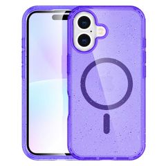 imoshion Coque Pailletée avec MagSafe Apple iPhone 17 - Violet