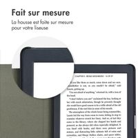 imoshion Étui de liseuse portefeuille Canvas Kobo Nia - Peach