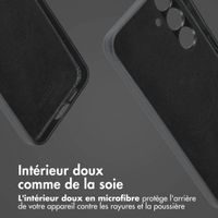Accezz Étui de télephone portefeuille en cuir 2-en-1 avec MagSafe Samsung Galaxy S23 FE - Onyx Black