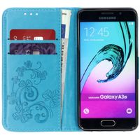 Etui de téléphone Fleurs de Trèfle Samsung Galaxy A3 (2016)