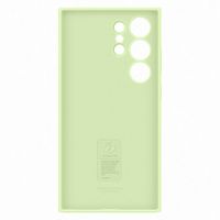Samsung Original Coque en silicone Samsung Galaxy S24 Ultra - Light Green
