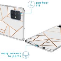 imoshion Coque Design Samsung Galaxy A71 - White Graphic