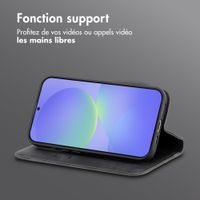 imoshion Étui de téléphone portefeuille Slim Samsung Galaxy A57 (5G) - Noir