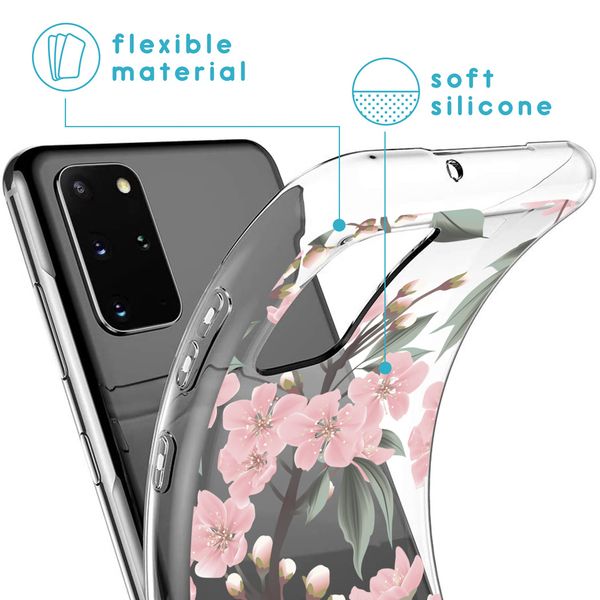 imoshion Coque Design Samsung Galaxy S20 Plus - Cherry Blossom