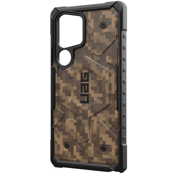 UAG Coque arrière Pathfinder Magnet Samsung Galaxy S24 Ultra - Camo Dark Earth