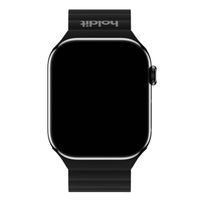 Holdit Bracelet en silicone magnétique Apple Watch Series 1 - 11 / SE / Ultra (44/45/46/49 mm) - Black / Grey