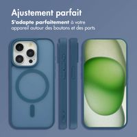 imoshion Coque Color Guard avec MagSafe iPhone 15 Pro - Bleu foncé