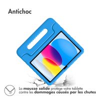 imoshion Coque kidsproof avec poignée iPad 11 (2025) 11 pouces / iPad 10 (2022) 10.9 pouces - Bleu