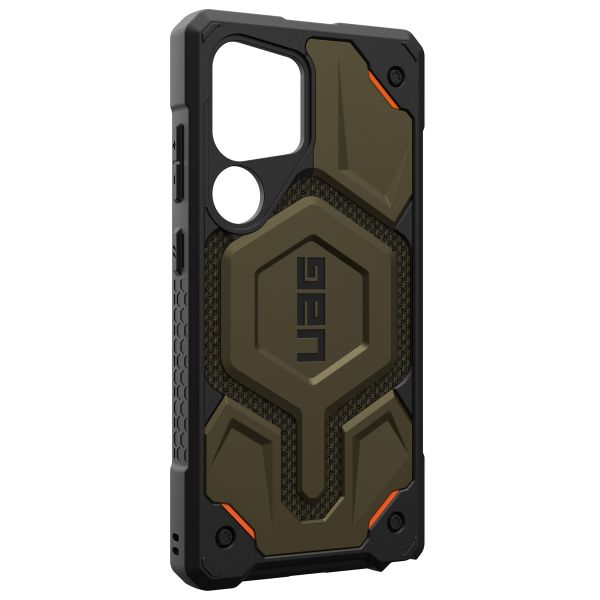 UAG Coque arrière Monarch Pro Samsung Galaxy S25 Ultra - Kevlar Element Green