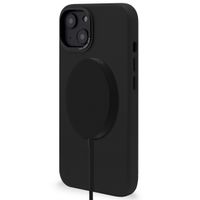 Decoded Coque en cuir MagSafe Apple iPhone 14 Plus - Noir