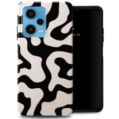 Selencia Coque arrière Vivid Tough Xiaomi Redmi Note 12 Pro - Art Wave Black