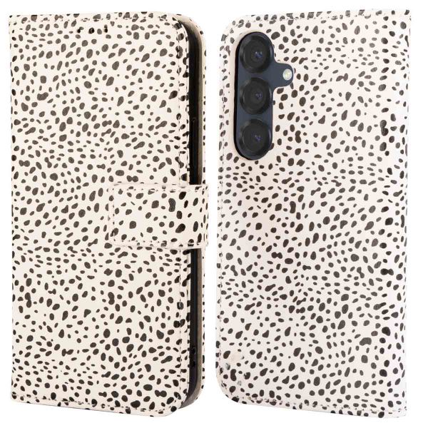 imoshion Étui de téléphone portefeuille Design Samsung Galaxy S25 - Desert Dots