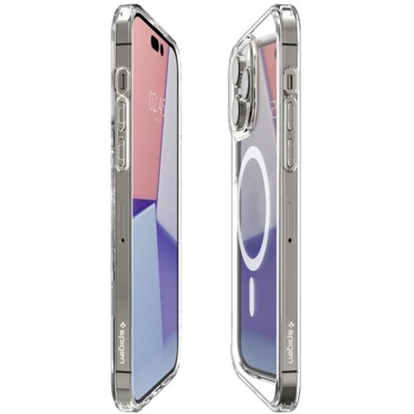 Spigen Coque Ultra Hybrid MagSafe iPhone 14 Pro - Transparent