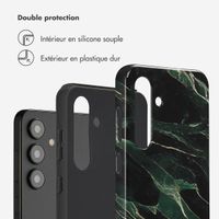 Selencia Coque arrière Vivid Samsung Galaxy S24 Plus - Chic Marble Quartz