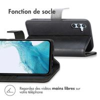 imoshion Etui de téléphone portefeuille Luxe Samsung Galaxy A54 (5G) - Noir