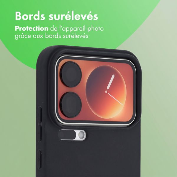 imoshion Coque Couleur Xiaomi 17 Pro Max - Noir