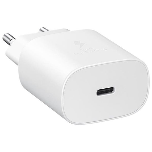 Samsung Adaptateur de voyage à charge rapide USB-C - 25W - Blanc