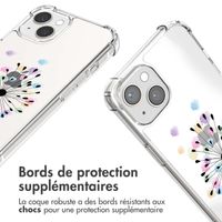 imoshion Coque Design avec cordon Apple iPhone 14 - Sandstone Dandelion