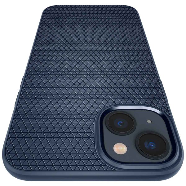 Spigen Coque Liquid Air iPhone 14 - Bleu foncé